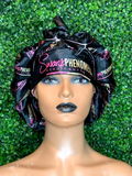 Reversable Satin Bonnets with Ties