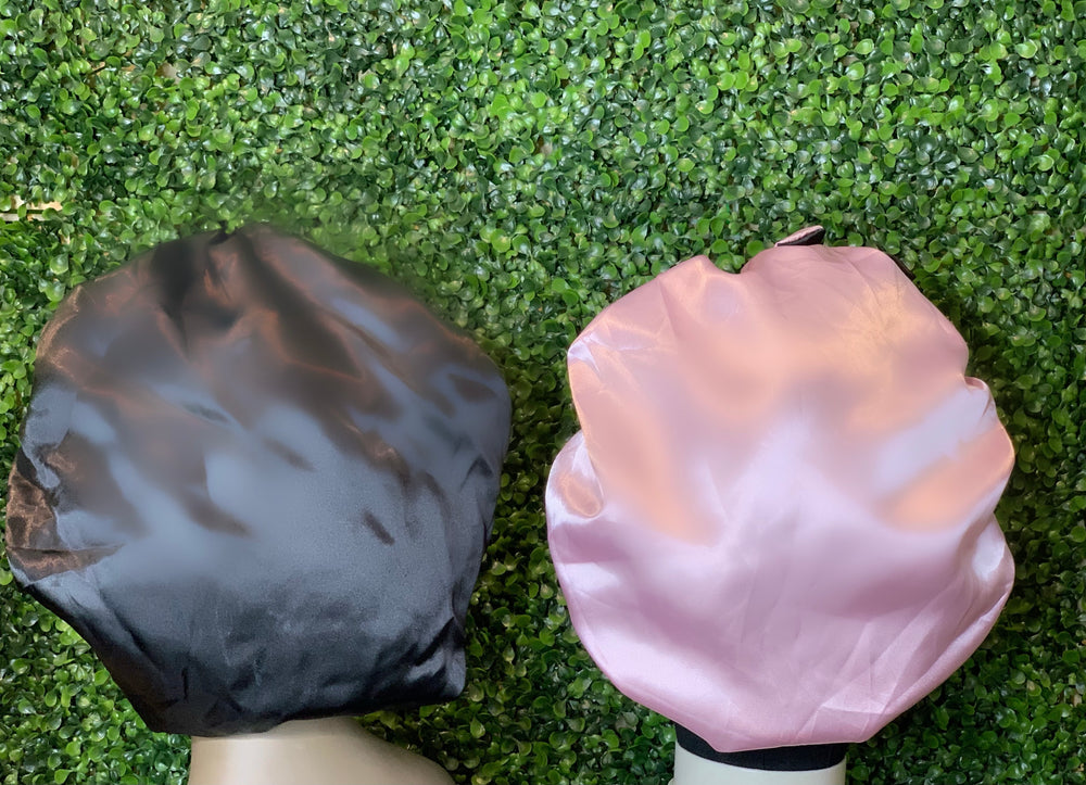 Reversable Satin Bonnets with Ties